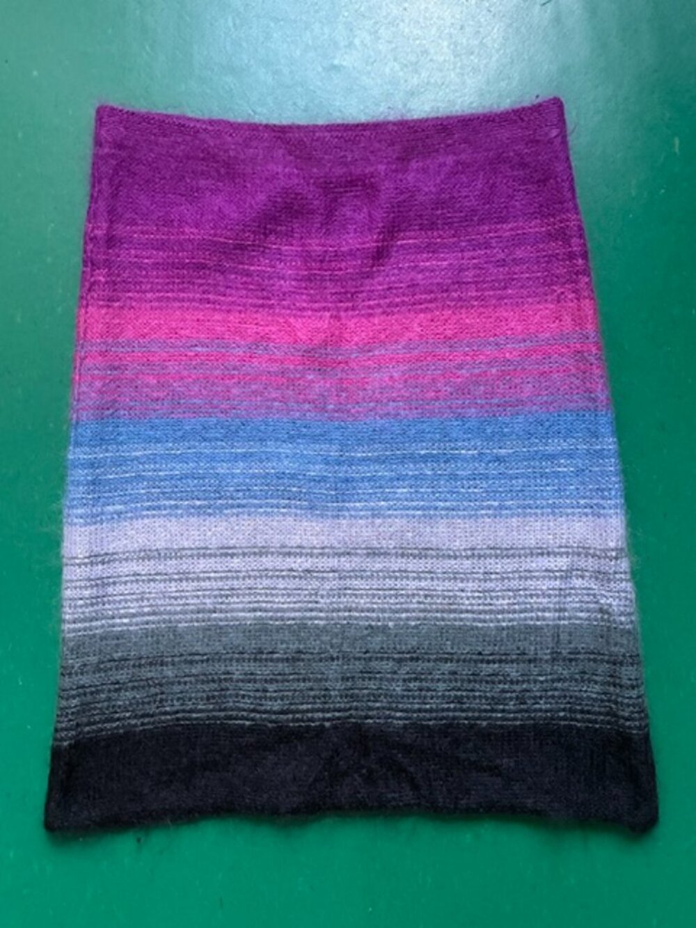 Paul Smith Designer Mohair Striped Skirt, Size M perfect condition